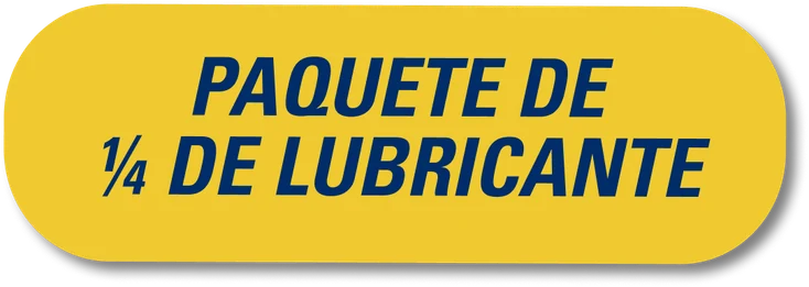 Paquete de ¼ de lubricante