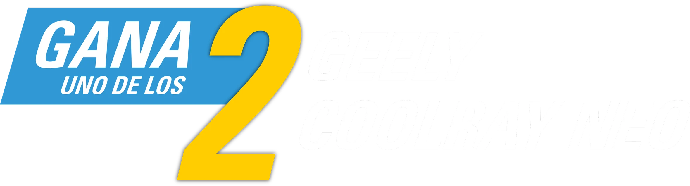Gana uno de los 2 Geely Coolray Neo